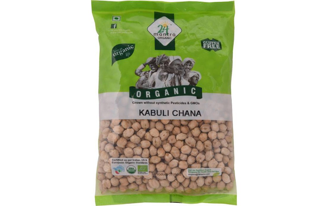 24 Mantra Organic Kabuli Chana    Pack  500 grams